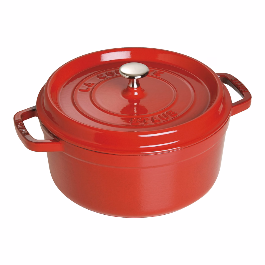 4 qt, Round, Dutch Oven, Cherry