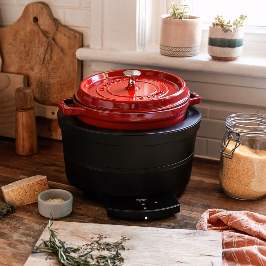 4 qt, Round, Dutch Oven, Cherry