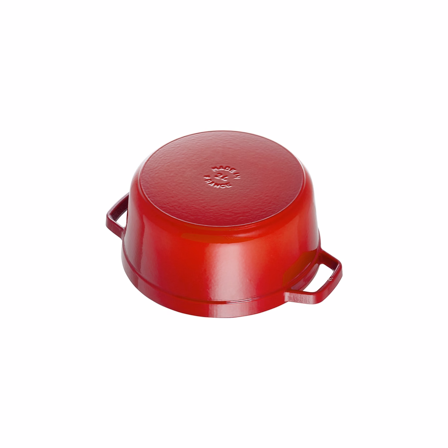 9 qt, Round, Dutch Oven, Cherry