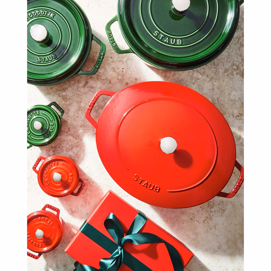 5.5 qt, Round, Dutch Oven, Cherry