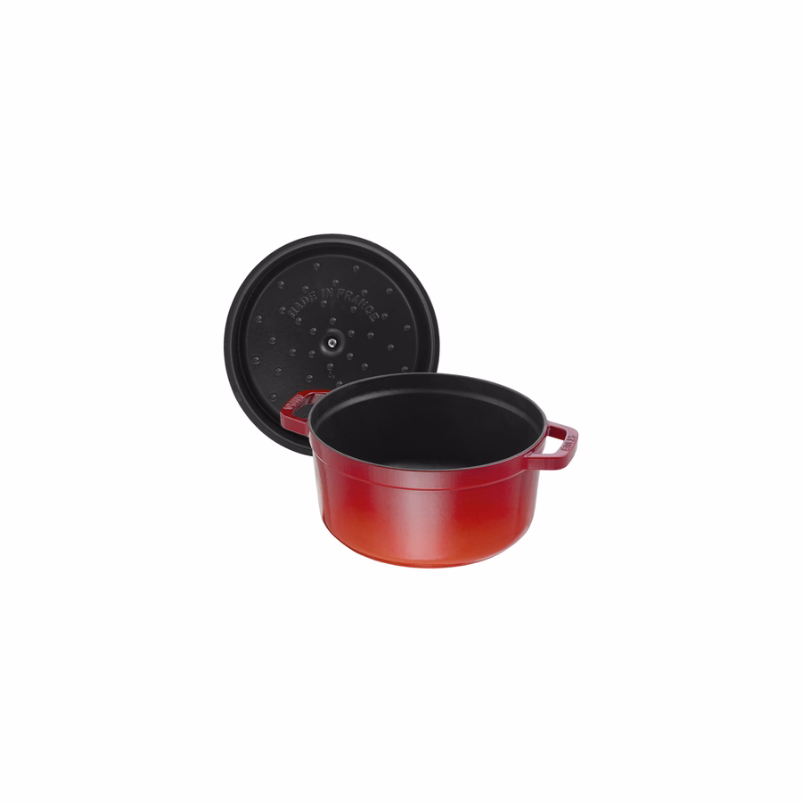 5.5 qt, Round, Dutch Oven, Cherry