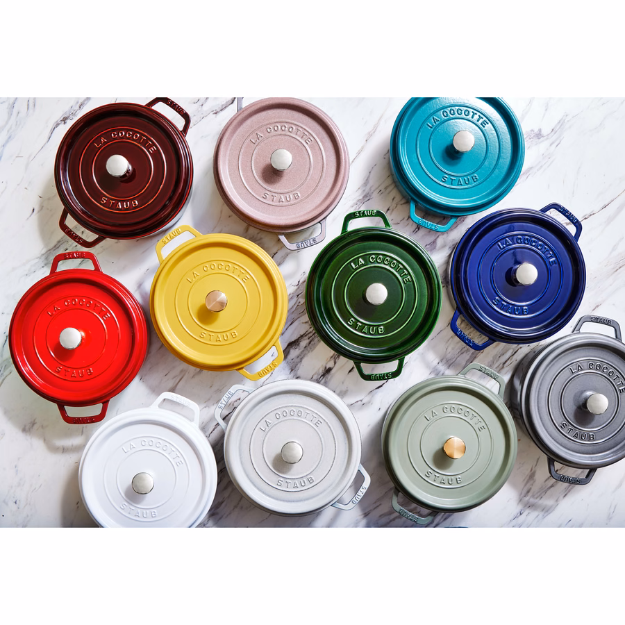 5.5 qt, Round, Dutch Oven, Cherry