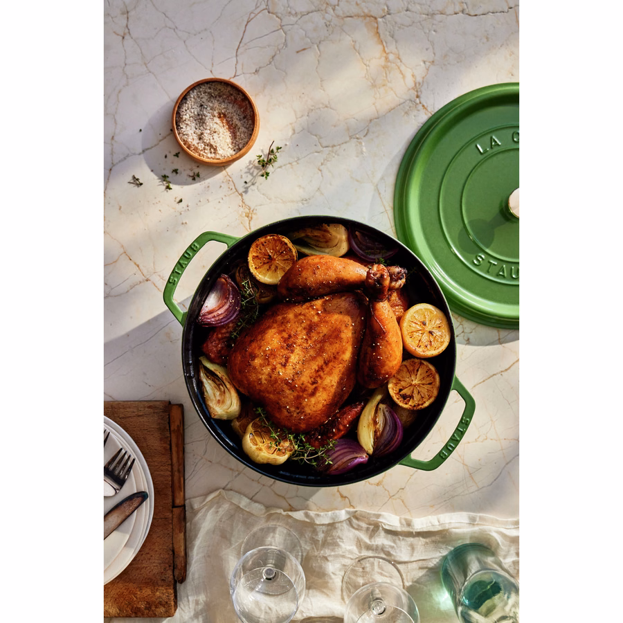 7 qt, Round, Dutch Oven, Pistachio