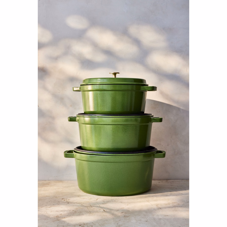 7 qt, Round, Dutch Oven, Pistachio