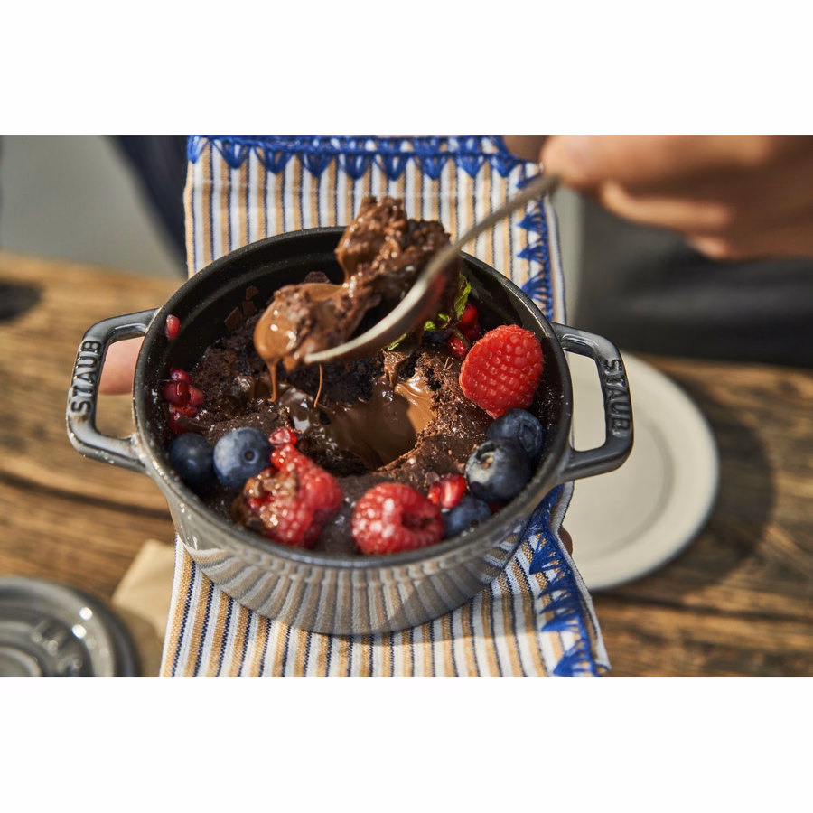 0.5 qt, Round, Dutch Oven, Graphite Grey