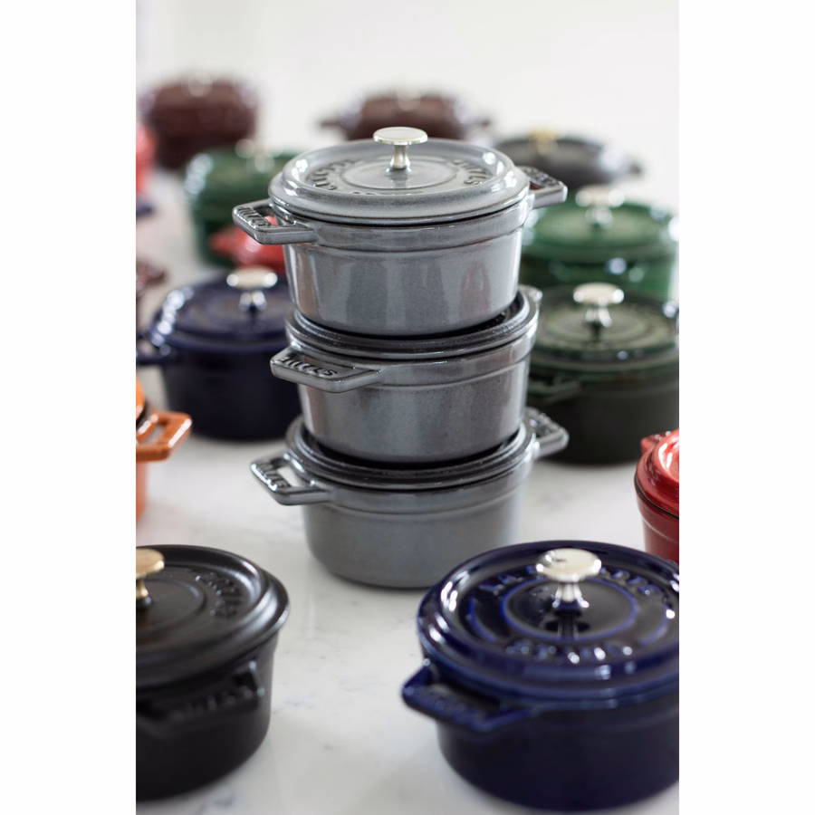 1.25 qt, Round, Dutch Oven, Graphite Grey