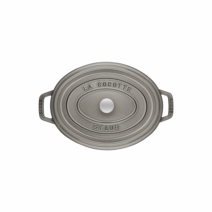 1 qt, Oval, Dutch Oven, Graphite Grey