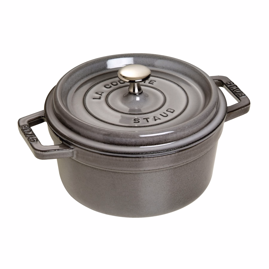 2.75 qt, Round, Dutch Oven, Graphite Grey