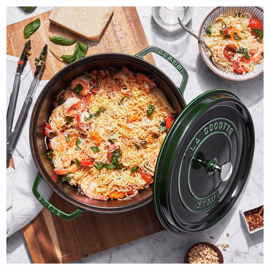 2.75 qt, Round, Dutch Oven, Basil