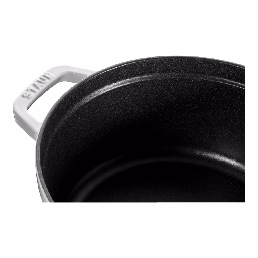4 qt, Round, Dutch Oven, Pure White