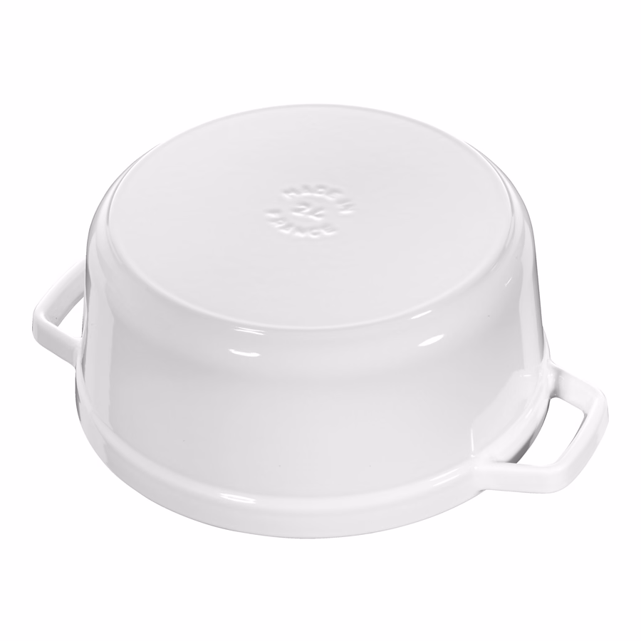 4 qt, Round, Dutch Oven, Pure White