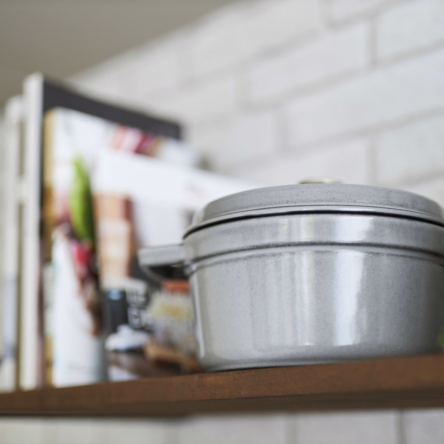 4 qt, Round, Dutch Oven, Graphite Grey