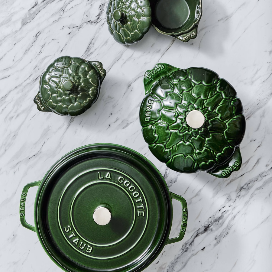 4 qt, Round, Dutch Oven, Basil