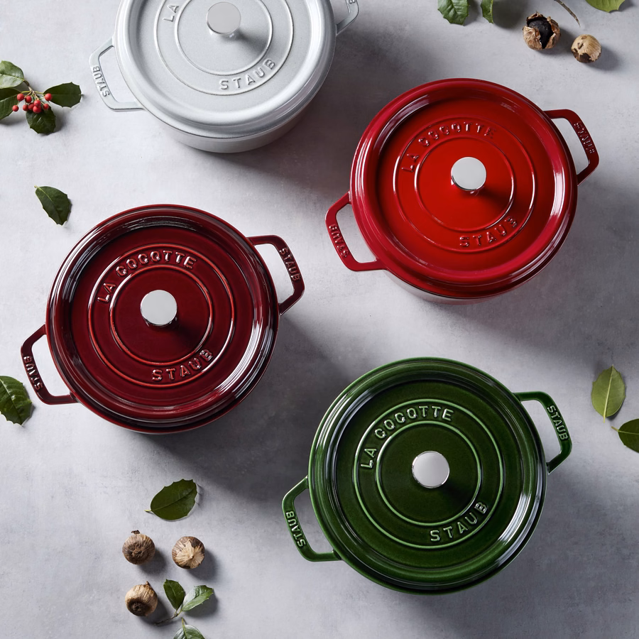 4 qt, Round, Dutch Oven, Basil