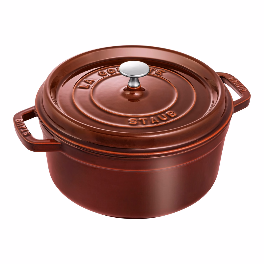 4 qt, Round, Dutch Oven, Grenadine