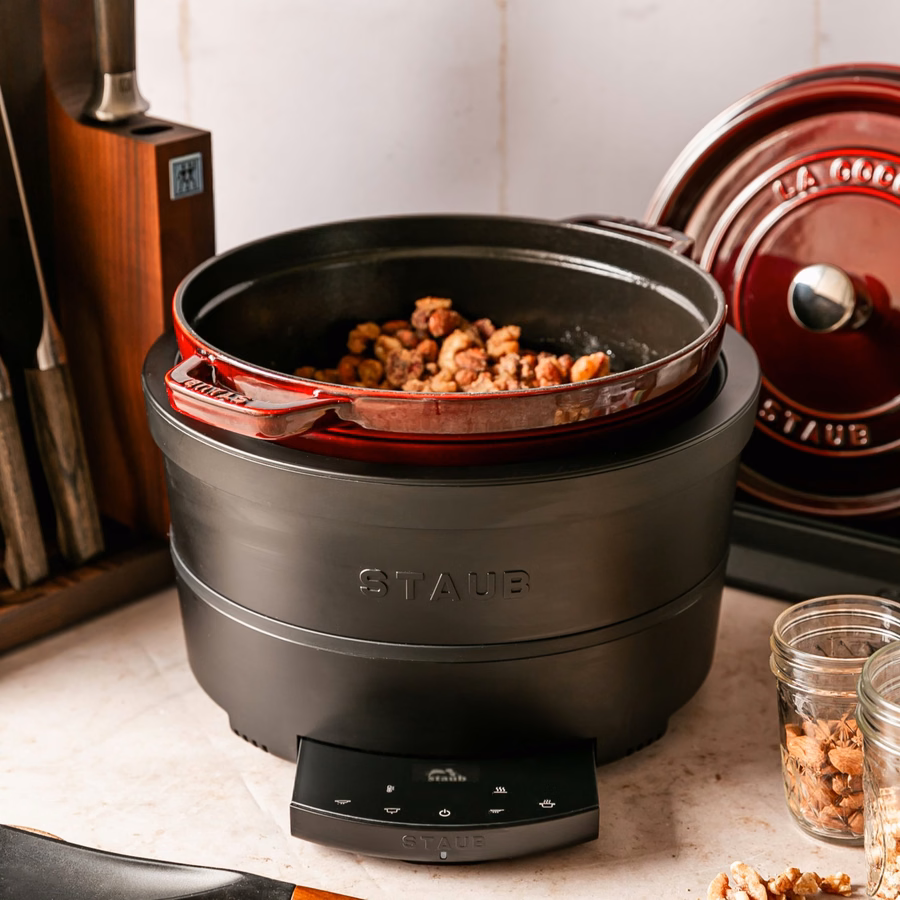 4 qt, Round, Dutch Oven, Grenadine
