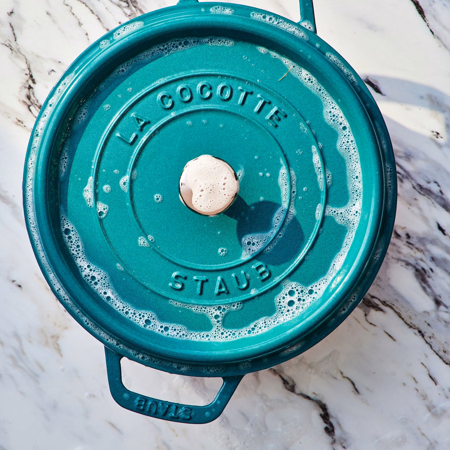 5.5 qt, Round, Dutch Oven, Turquoise