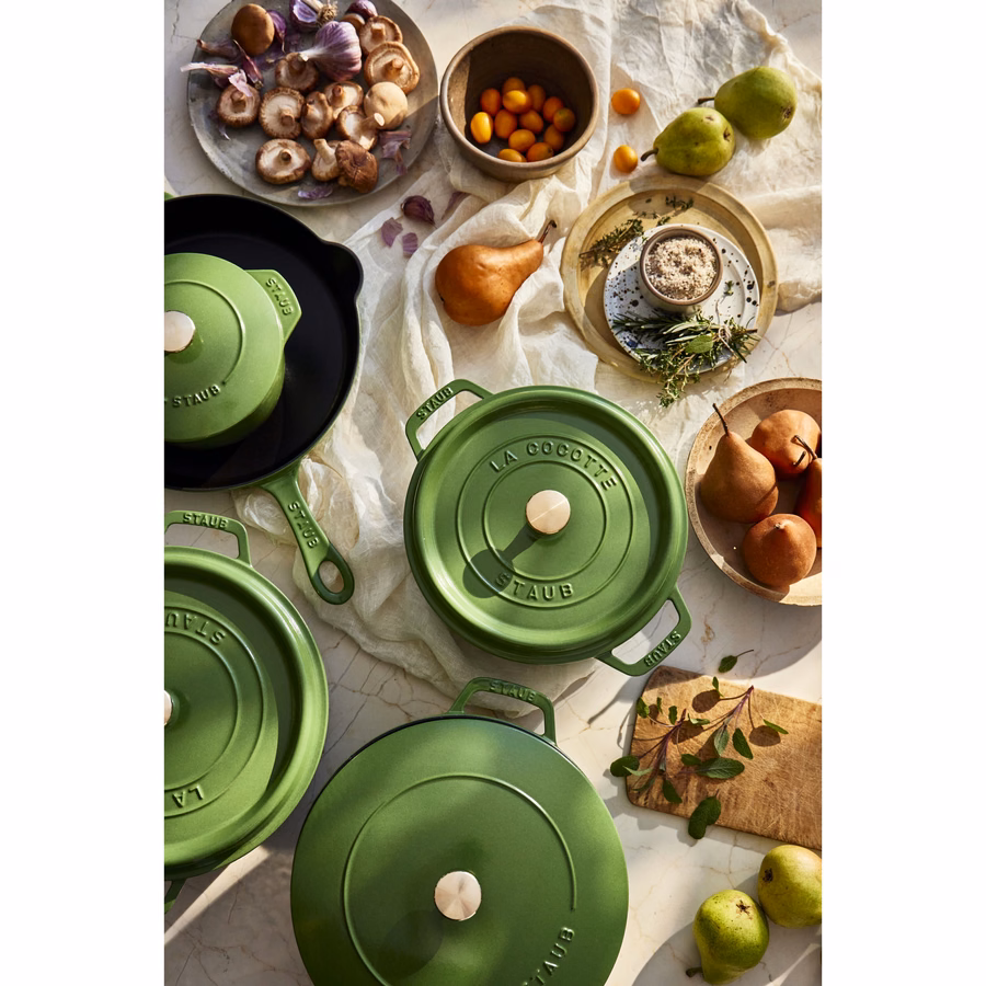 5.5 qt, Round, Dutch Oven, Pistachio