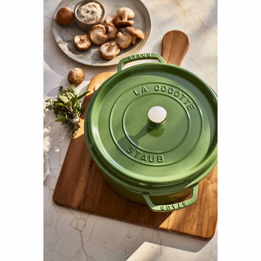 5.5 qt, Round, Dutch Oven, Pistachio