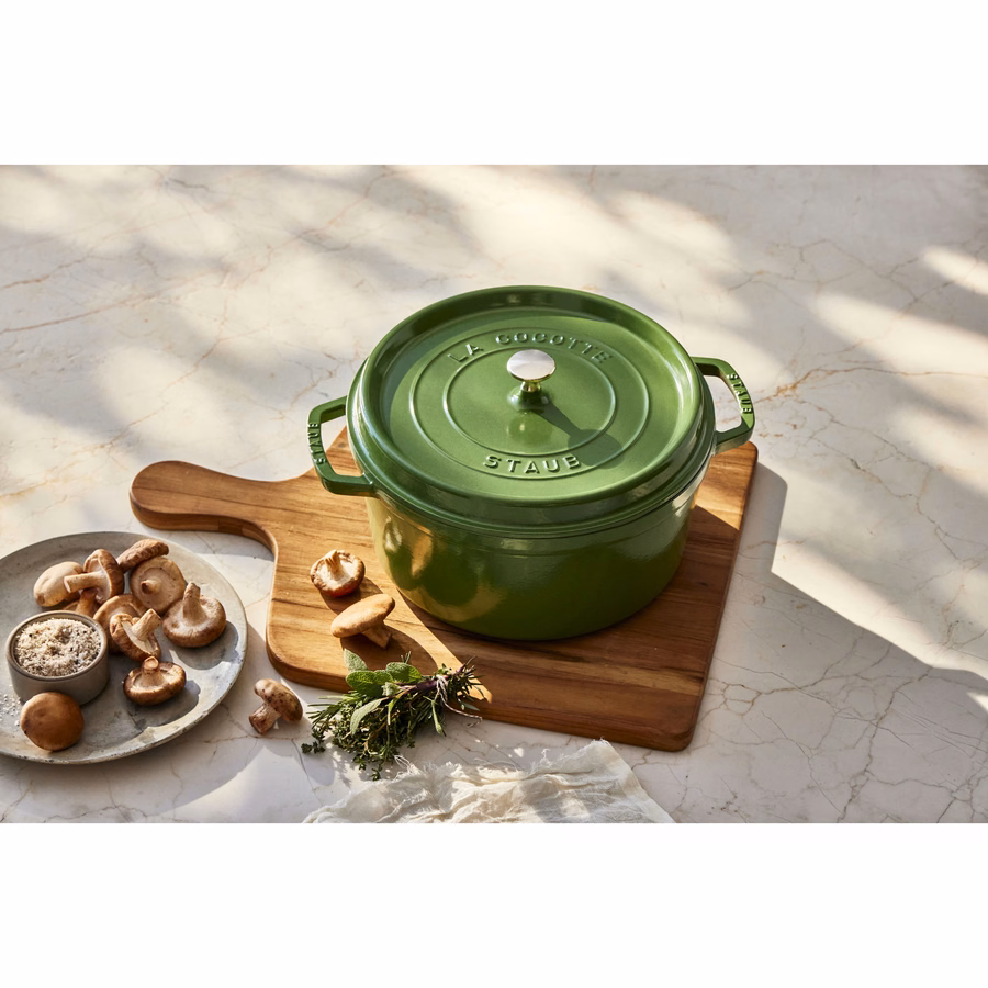 5.5 qt, Round, Dutch Oven, Pistachio