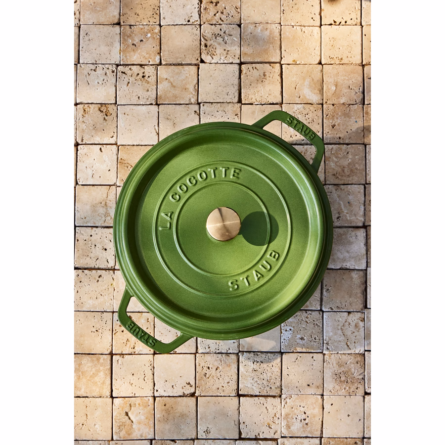 5.5 qt, Round, Dutch Oven, Pistachio