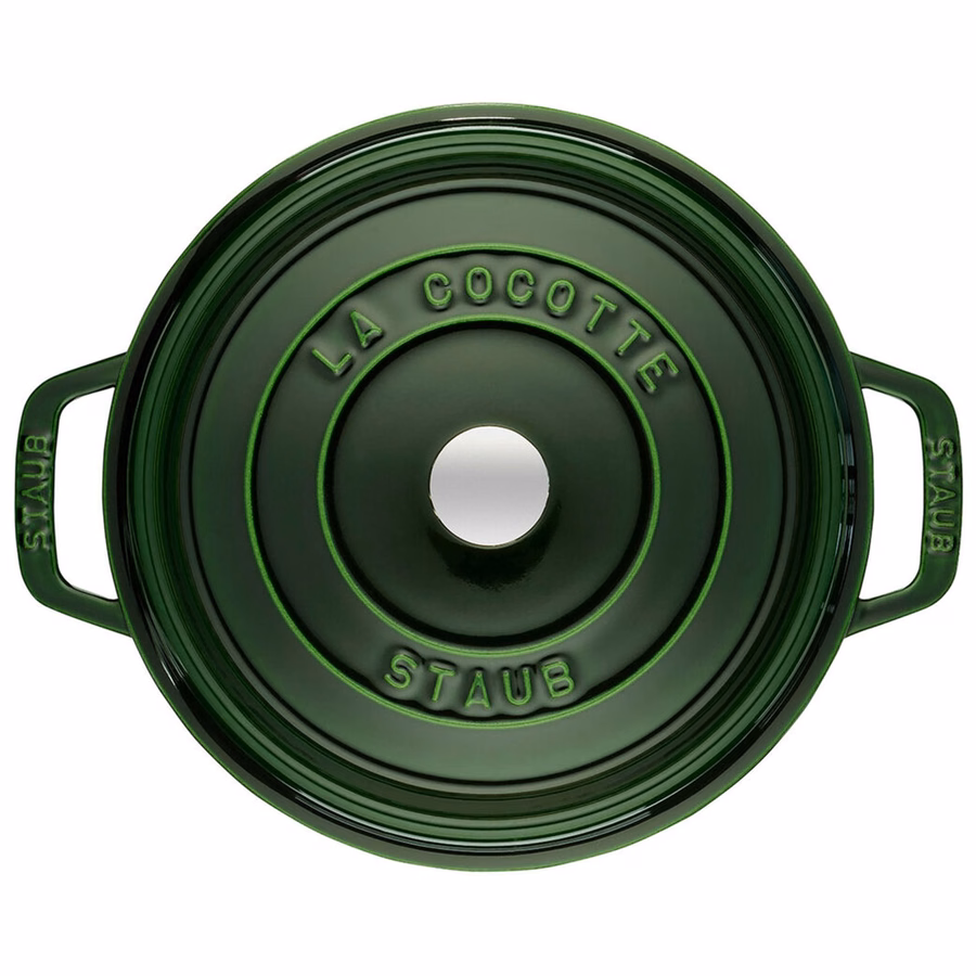 5.5 qt, Round, Dutch Oven, Basil