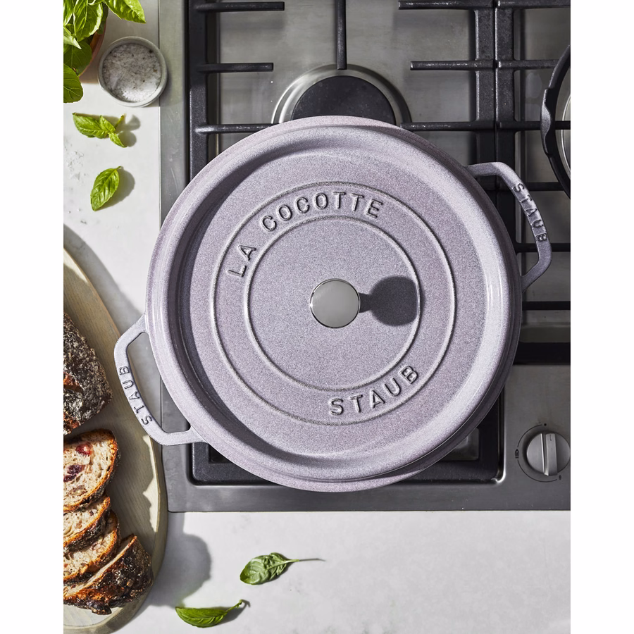 7 qt, Round, Dutch Oven, Lilac