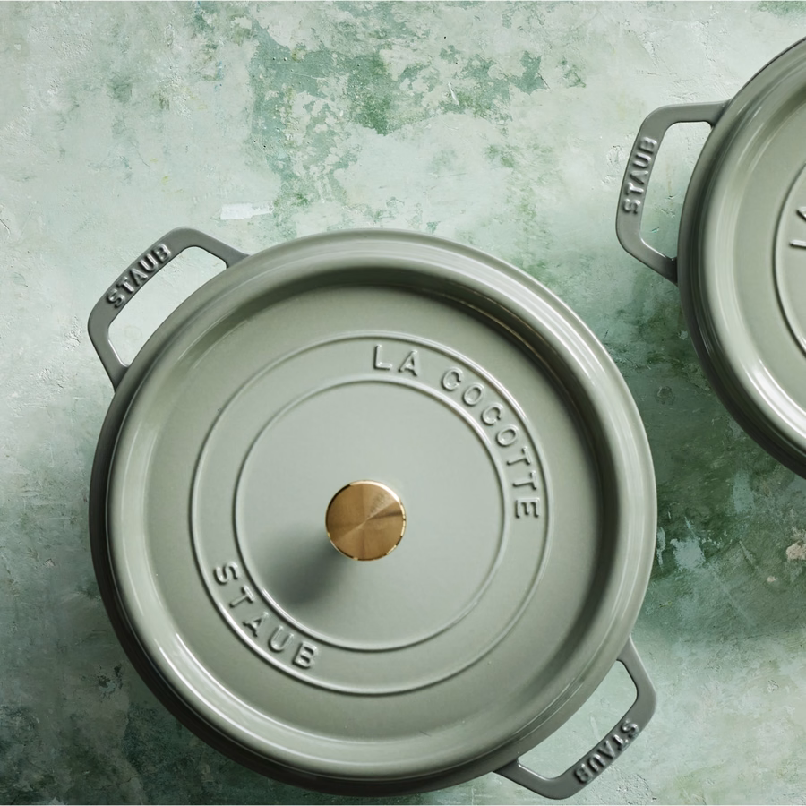7 qt, Round, Dutch Oven, Eucalyptus