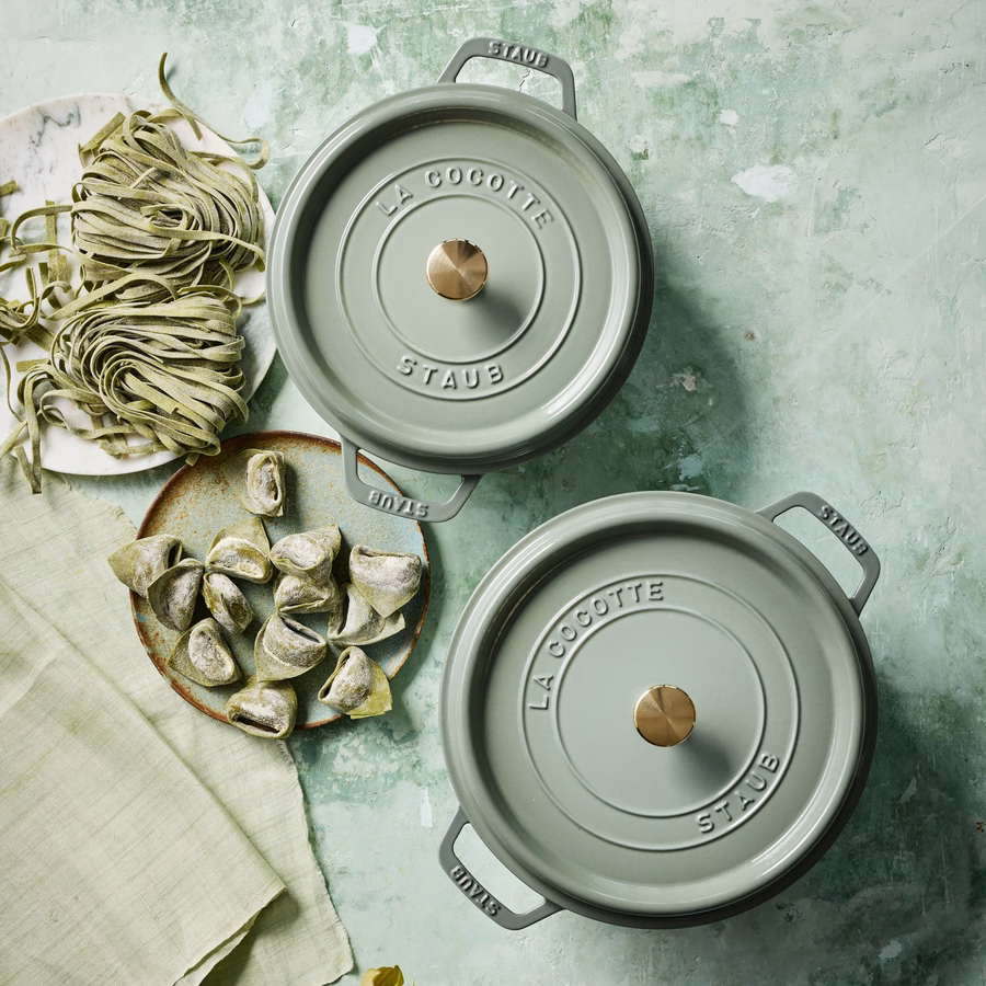 7 qt, Round, Dutch Oven, Eucalyptus