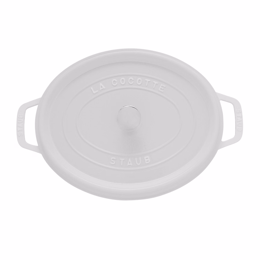5.75 qt, Oval, Dutch Oven, Pure White