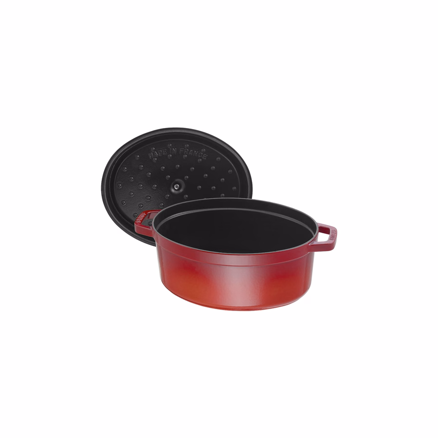 5.75 qt, Oval, Dutch Oven, Cherry