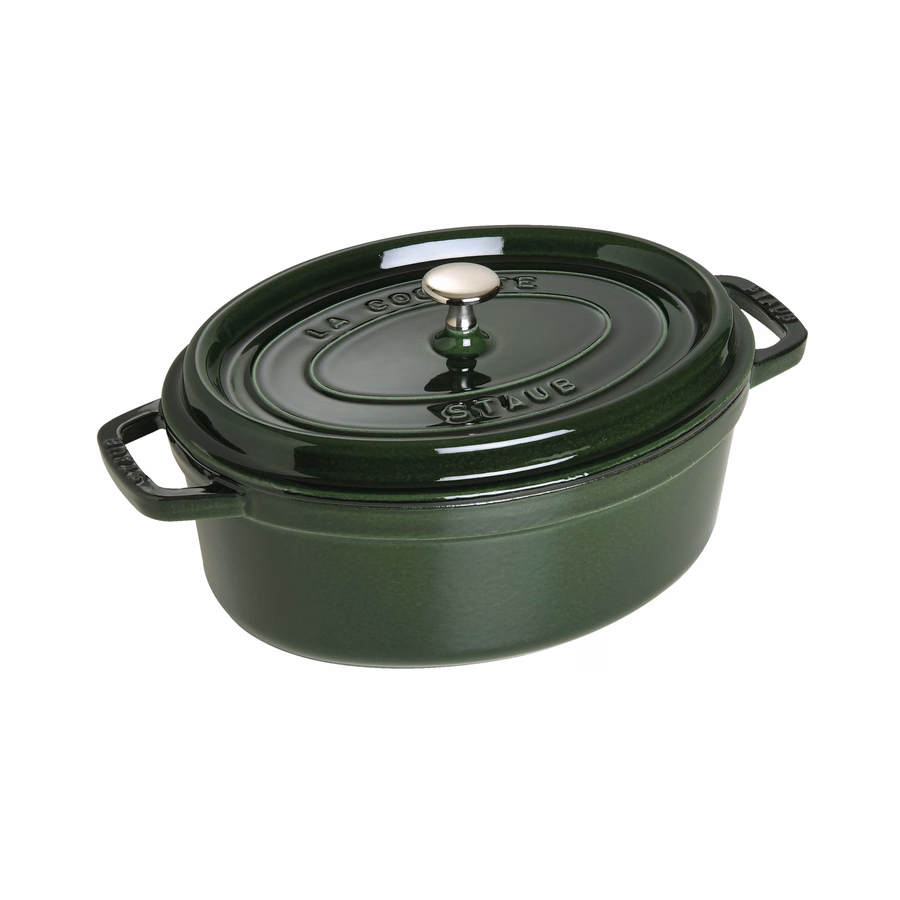 5.75 qt, Oval, Dutch Oven, Basil