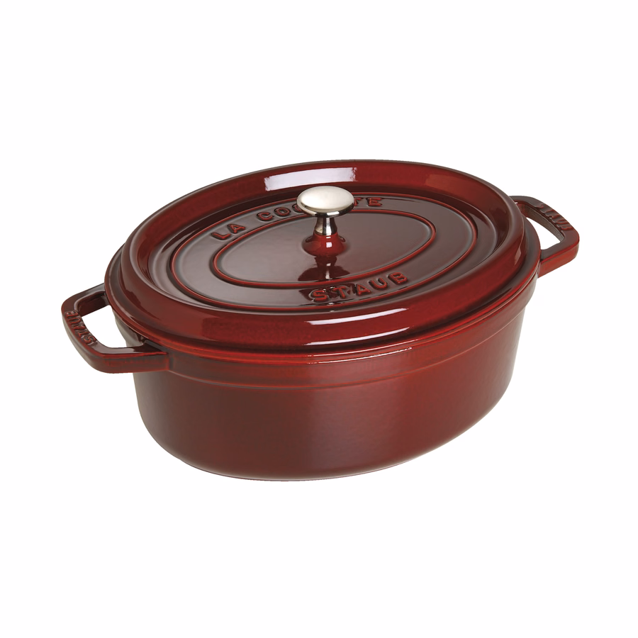 5.75 qt, Oval, Dutch Oven, Grenadine