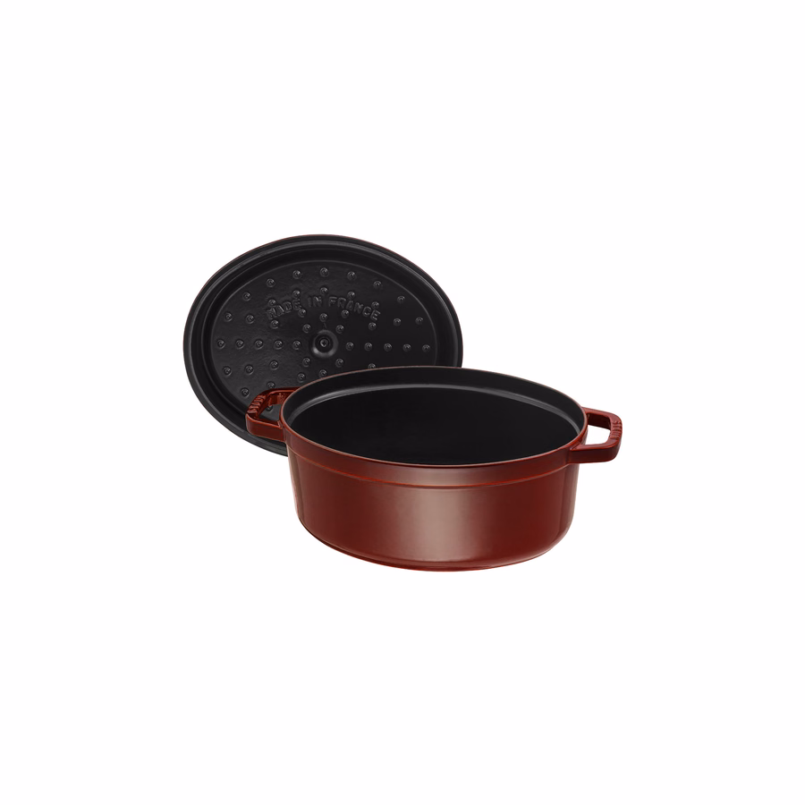 5.75 qt, Oval, Dutch Oven, Grenadine
