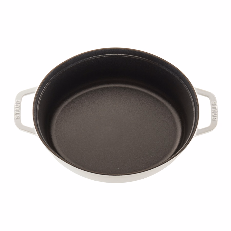 5.75 qt, Oval, Coq Au Vin Dutch Oven, Pure White