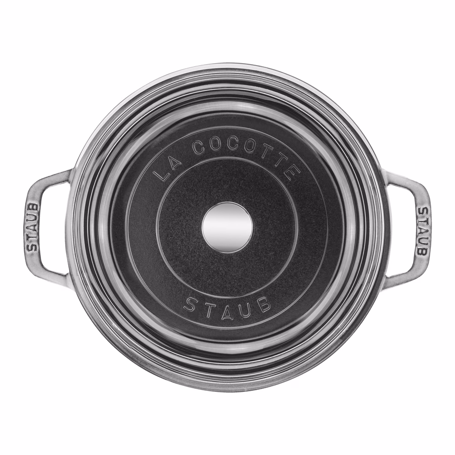4 qt, Round, Glass Lid Dutch Oven, Graphite Grey