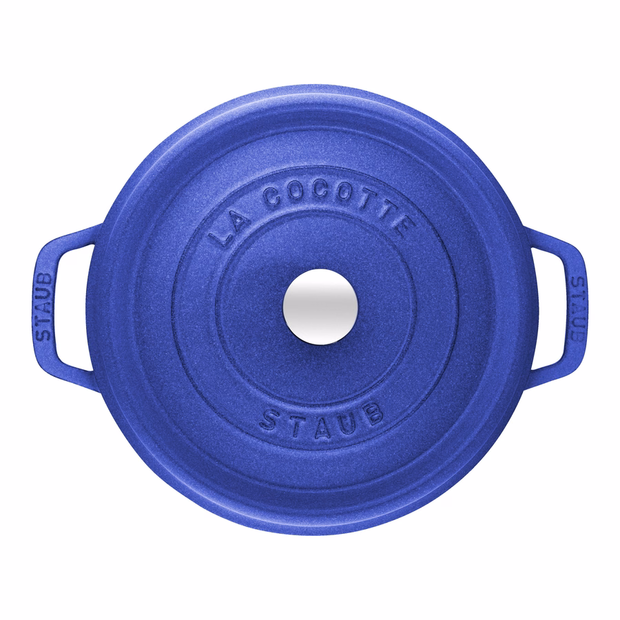 5 qt, Round, Tall Dutch Oven, Blueberry