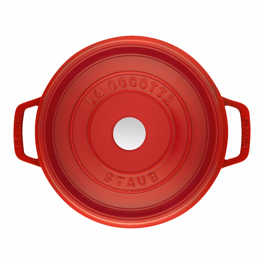 5 qt, Round, Dutch Oven Deep, Cherry - Factory Second