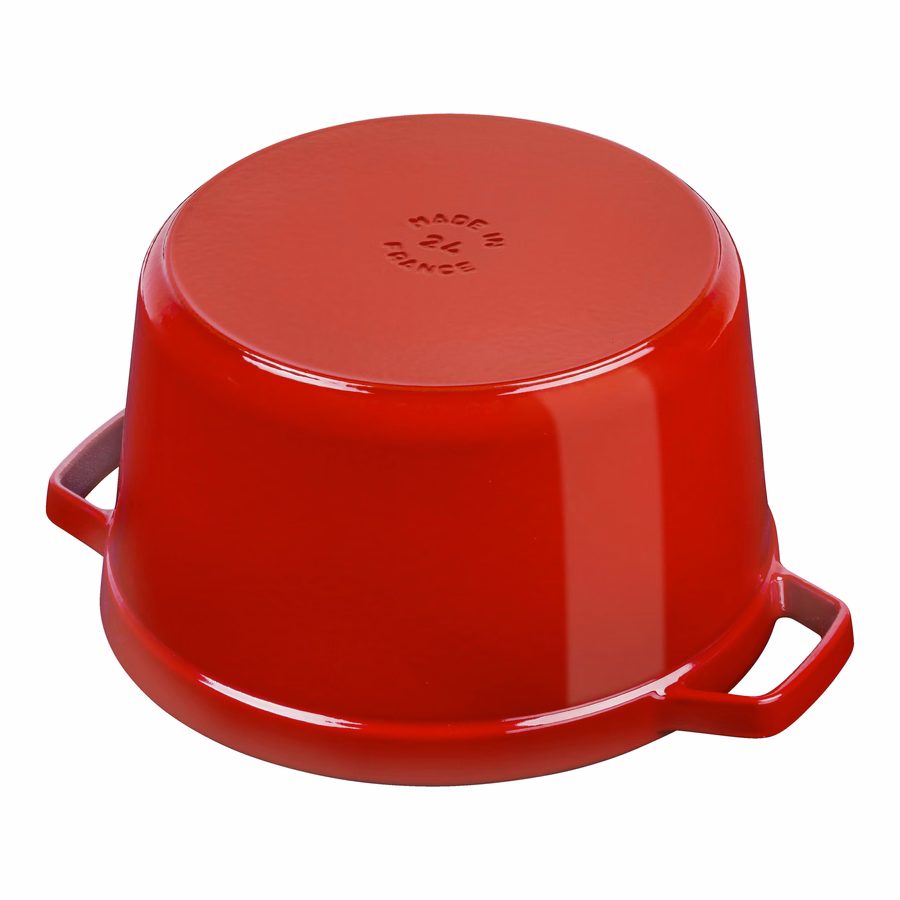 5 qt, Round, Dutch Oven Deep, Cherry - Factory Second
