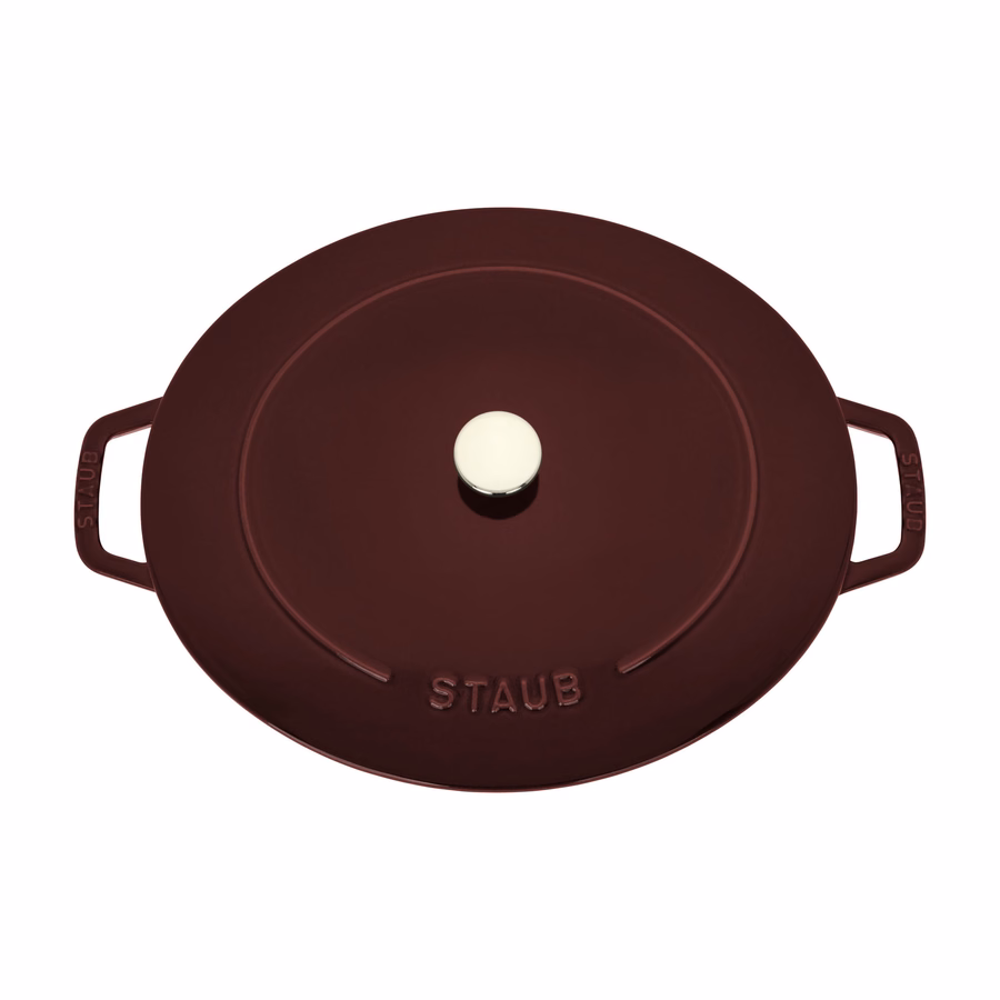 6.25 qt, Wide Oval Dutch Oven, Grenadine