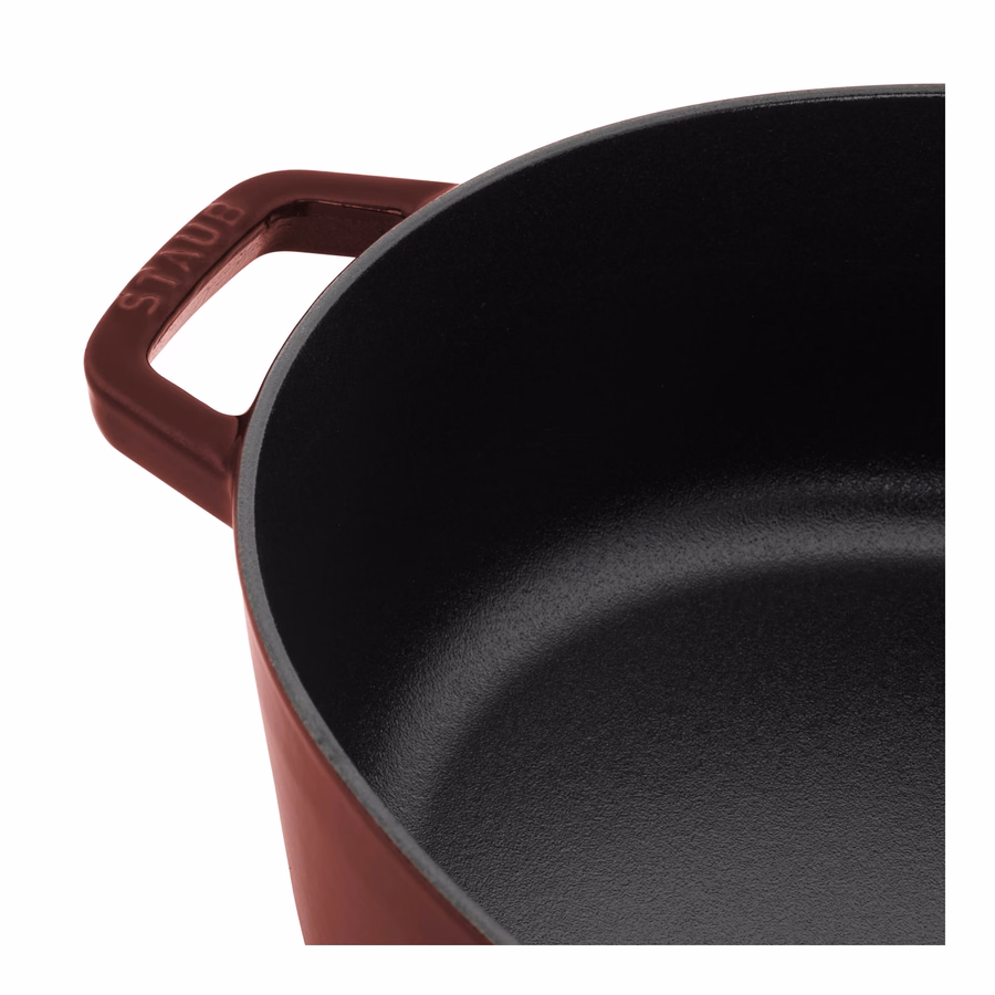 6.25 qt, Wide Oval Dutch Oven, Grenadine
