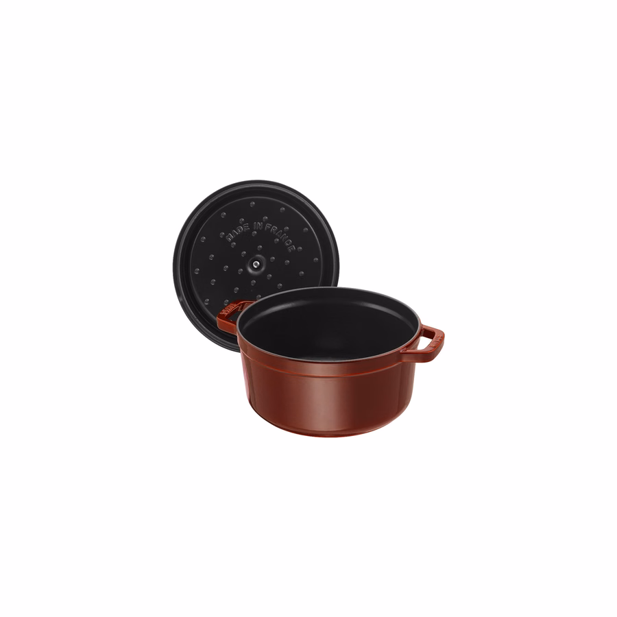 7 qt, Round, Dutch Oven, Grenadine - Factory Second