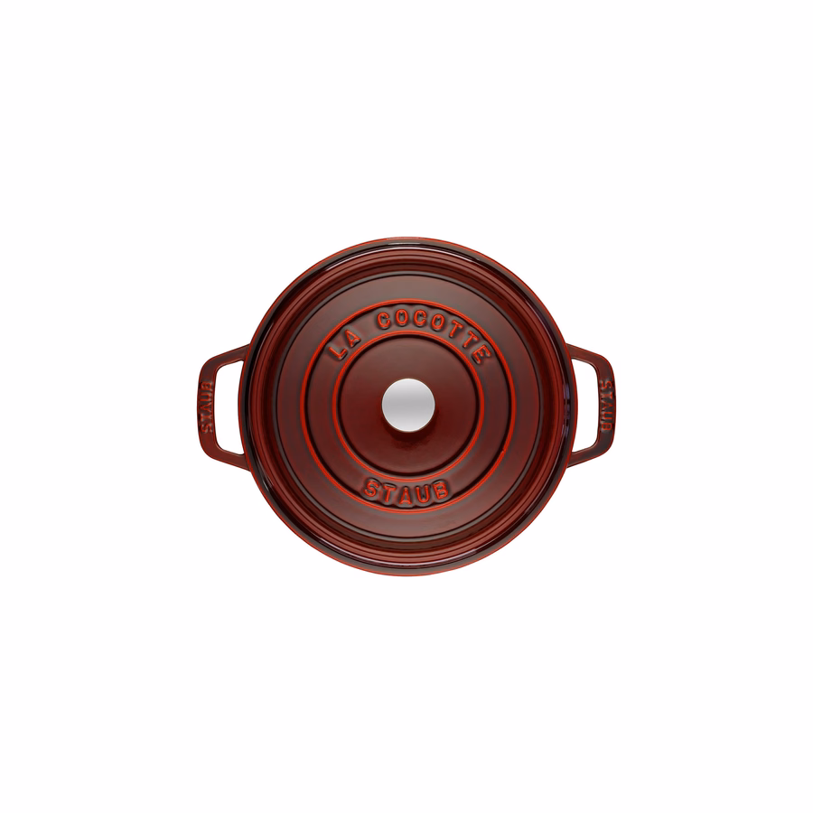 7 qt, Round, Dutch Oven, Grenadine - Factory Second