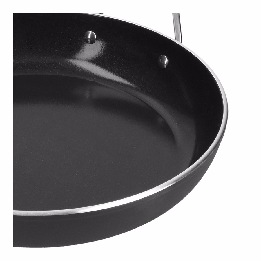 12-inch, Aluminum, Non-stick, Fry Pan With Ceramic Coating