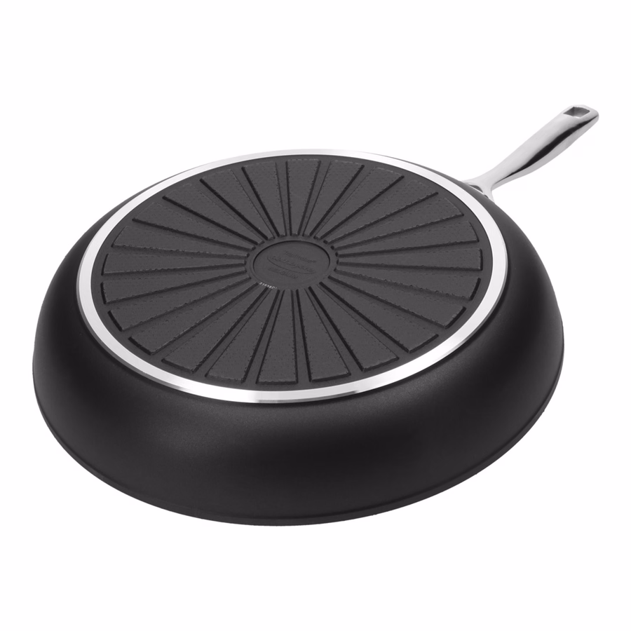 12-inch, Aluminum, Non-stick, Fry Pan With Ceramic Coating