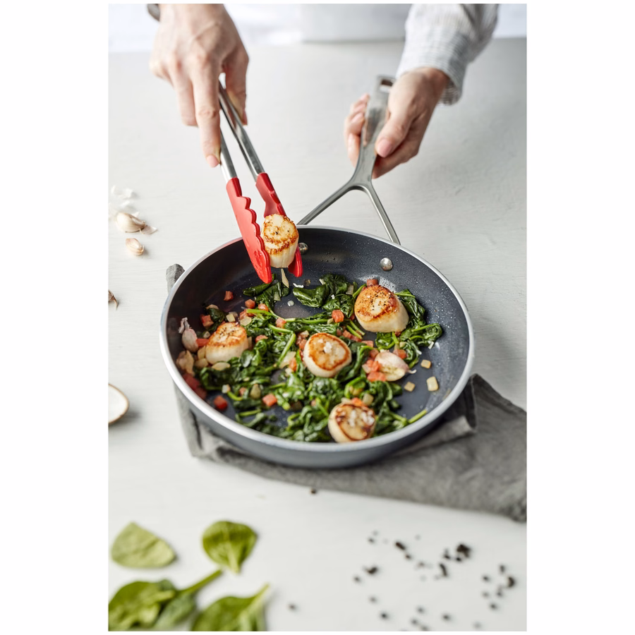 12-inch, Aluminum, Non-stick, Fry Pan With Ceramic Coating