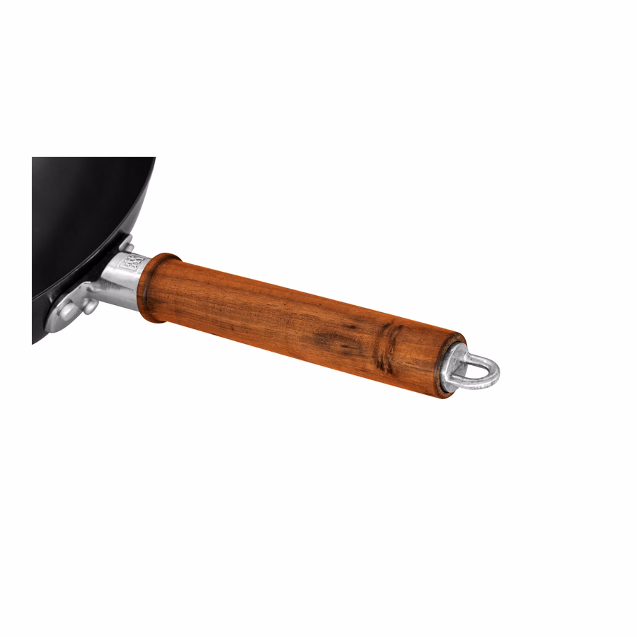 12-inch, Carbon Steel, Wok With Lid