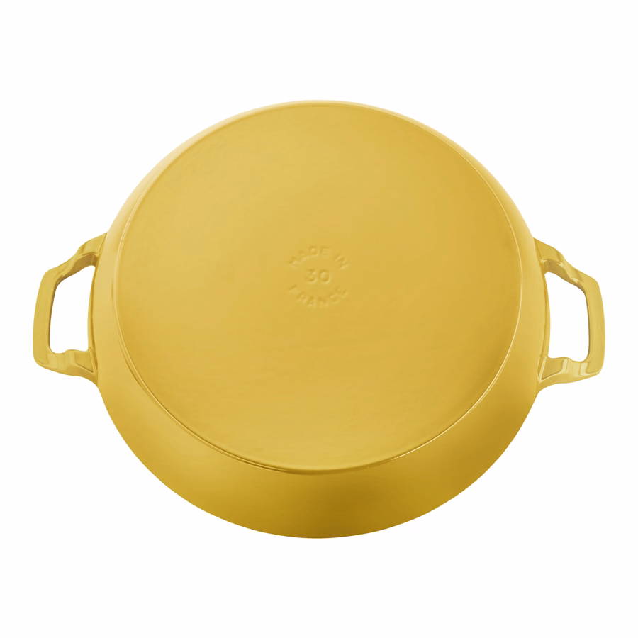 3.5 qt, Braiser With Glass Lid, Citron