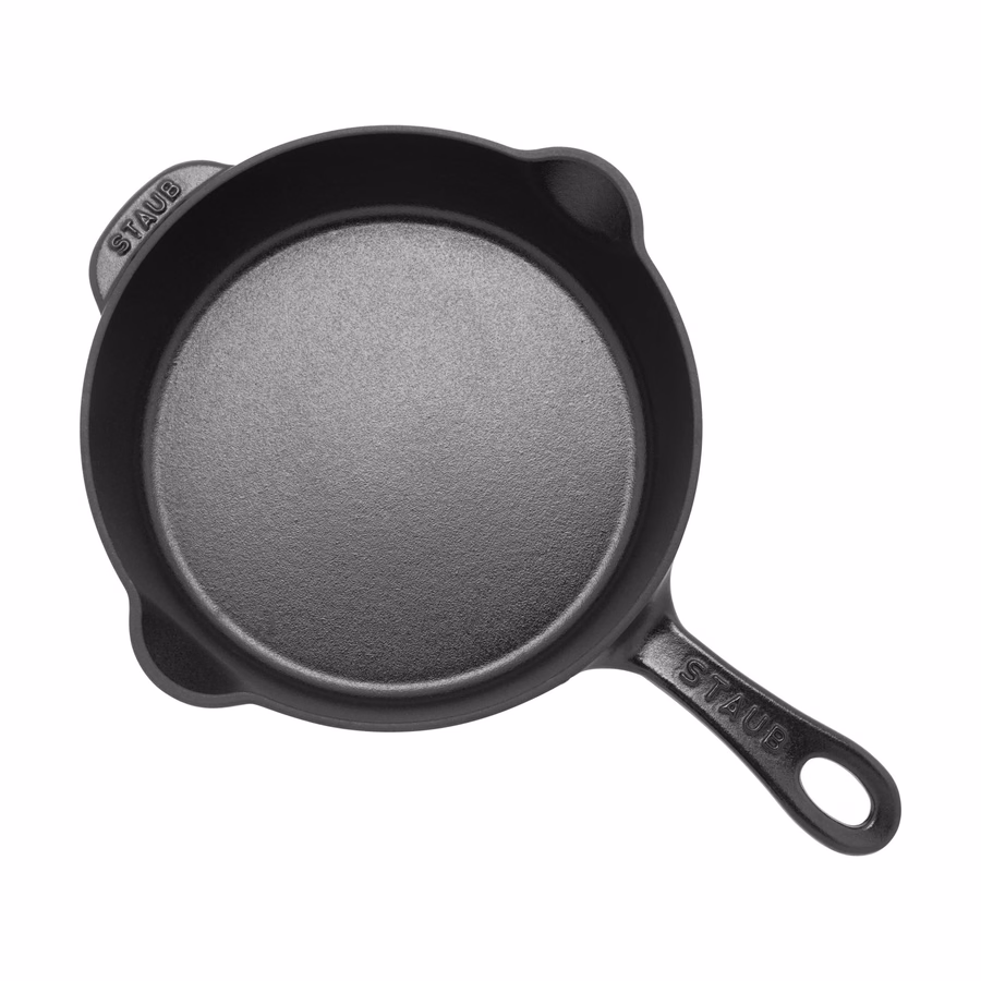 8.5-inch, Traditional Deep Skillet, Matte Black