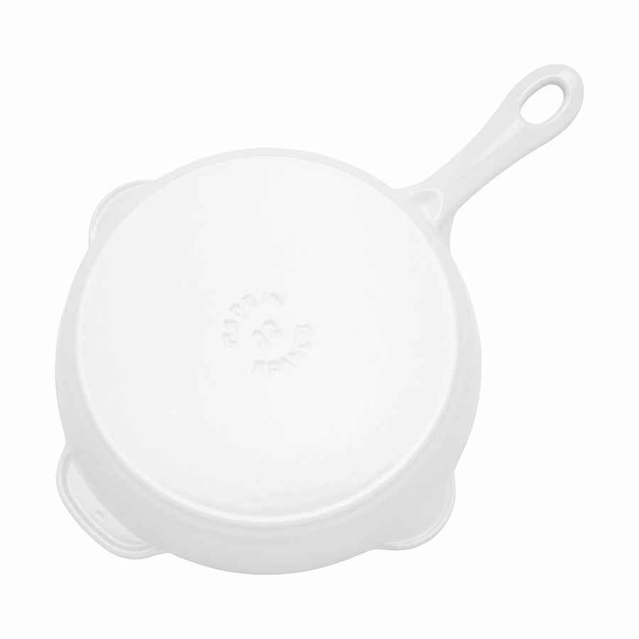 8.5-inch, Traditional Deep Skillet, Pure White